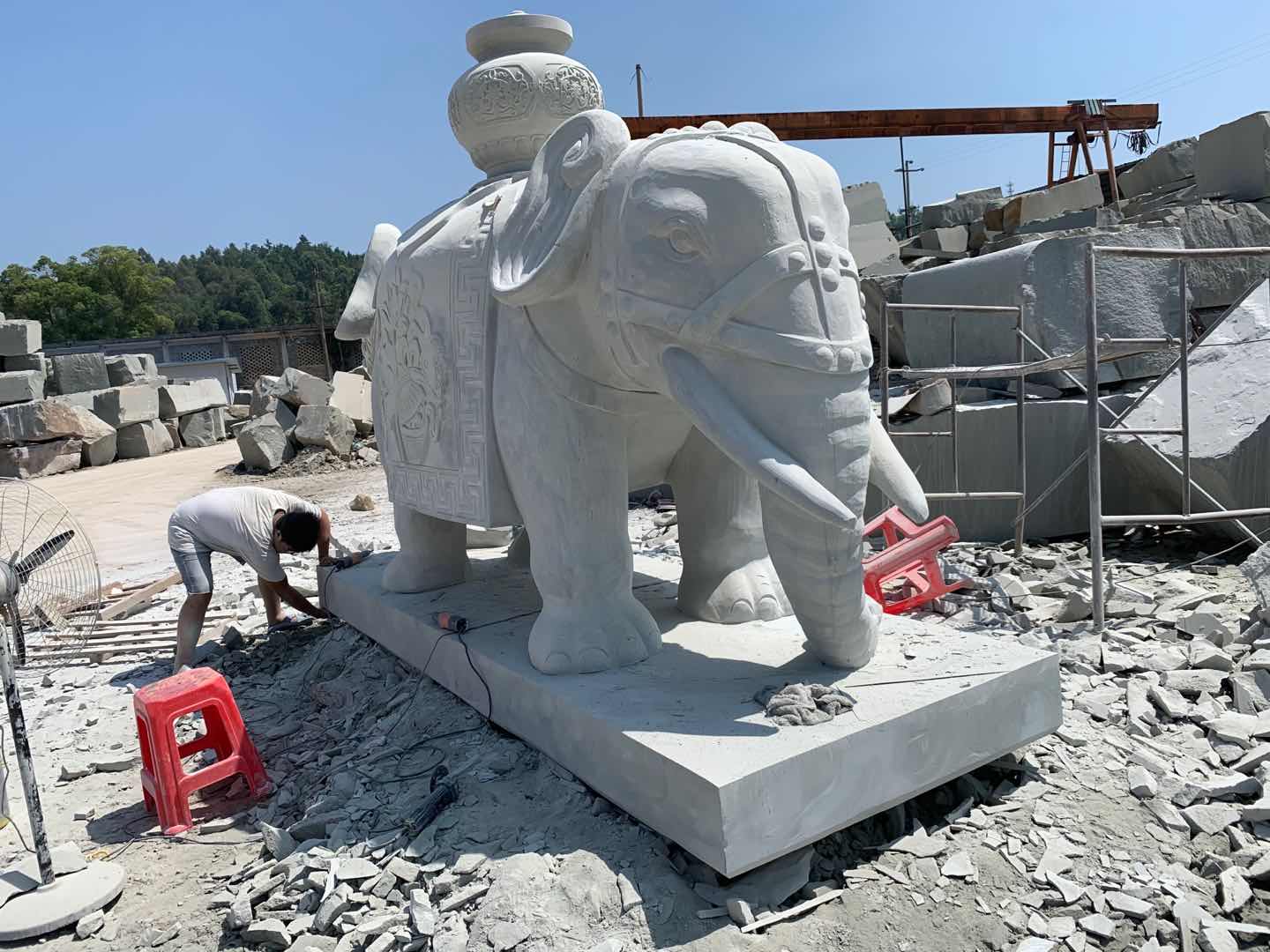 別墅陽臺石材欄桿多少錢一米
